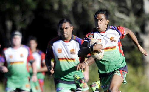 Northern United’s Roy Bell, who starred for the Dirawongs in their NRRRL match against Lower Clarence at Crozier Field, Lismore, on Saturday. Northern United’s Roy Bell, who starred for the Dirawongs in their NRRRL match against Lower Clarence at Crozier Field, Lismore, on Saturday.